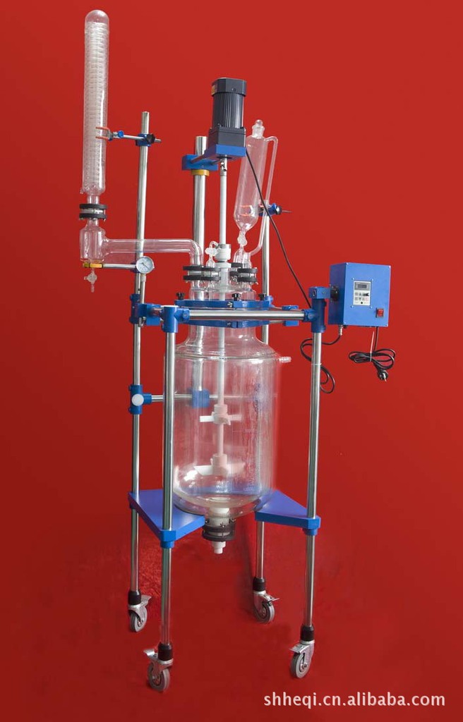 供应【夹套反应釜】,实验仪器设备,双层玻璃反应釜,JR-S30B