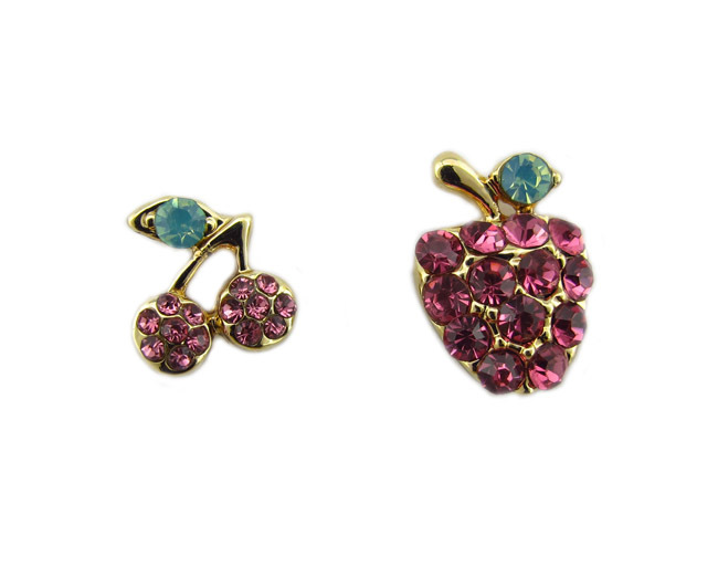 【E188 韩版耳耳批发 18K金保色电镀 防过敏 