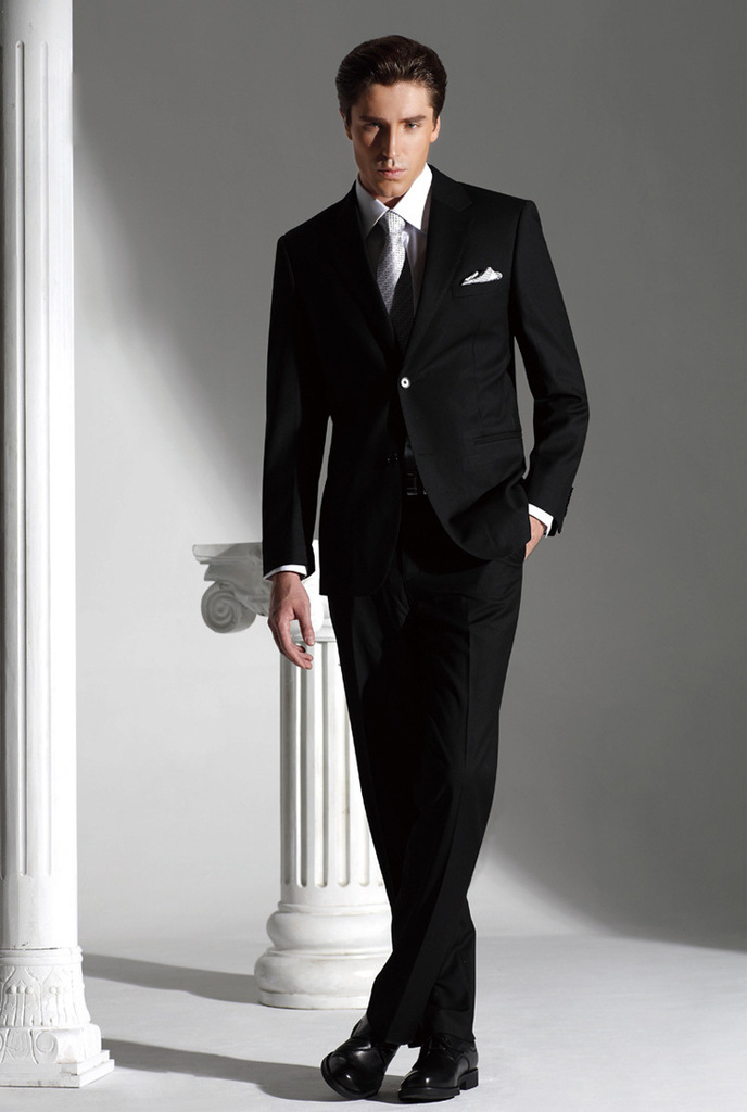 【专业设计定做松江男式西服 商务西装 男士职