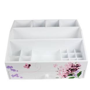 歐式田園木質韓國公主多功能化妝盒-護膚梳妝化妝品收納盒大號工廠,批發,進口,代購