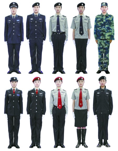 服装加工-北京保安服定做! 物业管理保安服专业