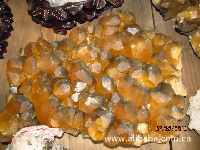 各类矿物晶体总批发 天然方解石晶体摆件