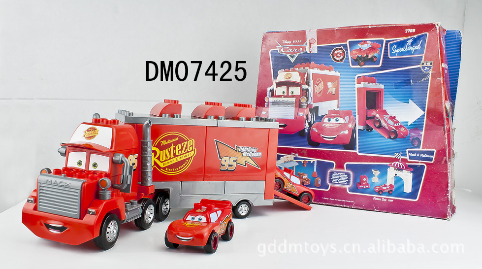 【模型车 回力车 积木汽车总动员 澄海区殿曼玩