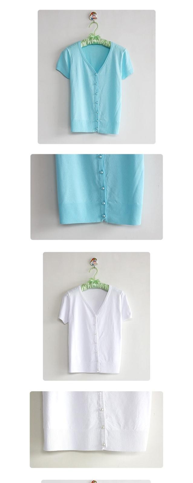 【2012夏装新款女装<em>冰丝</em>棉麻七分短袖<em>小开衫</em>