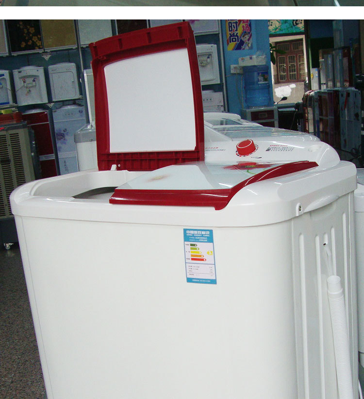 【半自动洗衣机 家用双桶品牌洗衣机 全塑洗衣