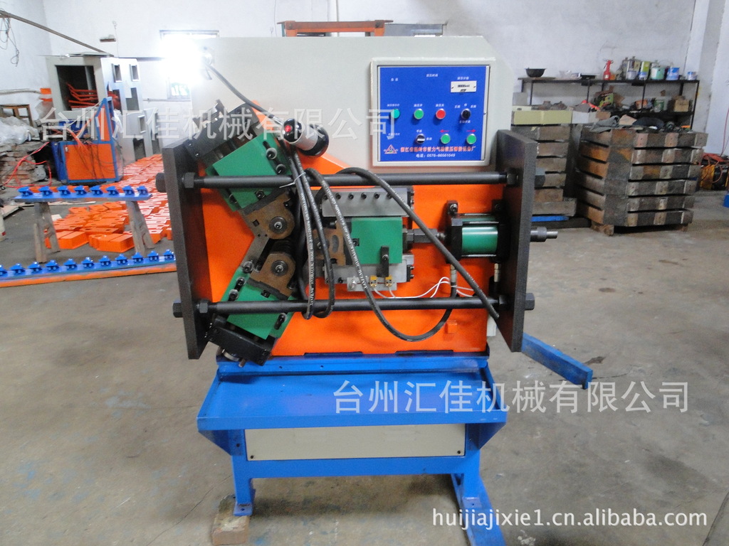 台州汇佳放气螺丝自动滚丝机 自动三轮滚丝机