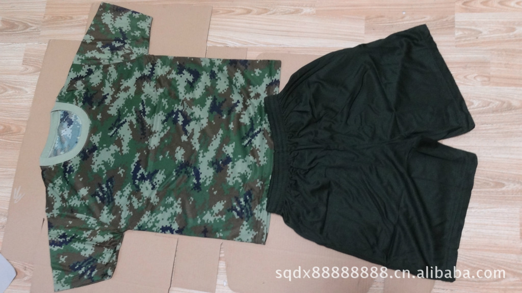 【07武警体能服\/体能服\/迷彩体能服】