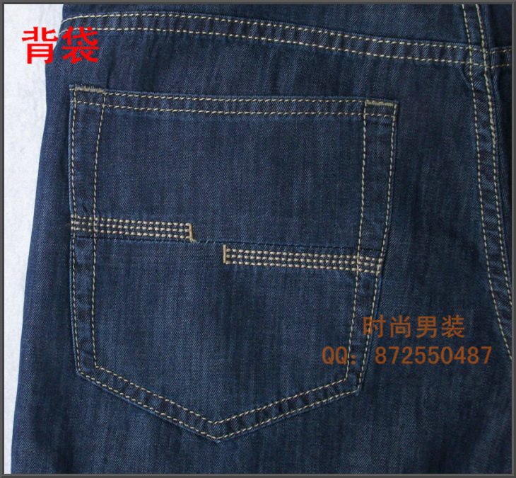 <em>夏天</em>薄裤 <em>中年</em>男装 牛仔<em>短裤</em> <em>男士</em>牛仔中裤 品牌