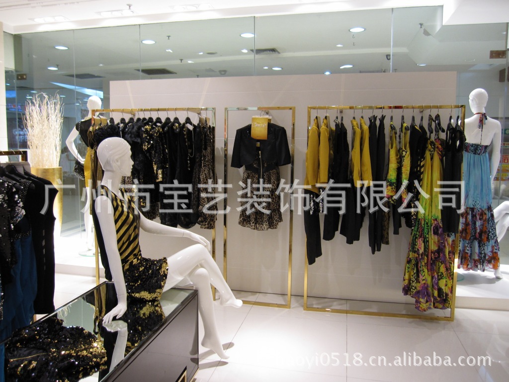 女装系列中岛架 陈列柜 陈列展台
