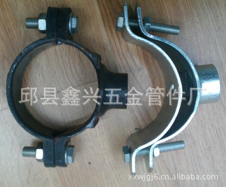 河北鑫兴供应大量优质铸铁管卡 铁管卡 管道连