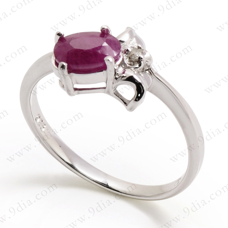 欧美时尚饰品批发 925银戒指 镶天然宝石 非洲