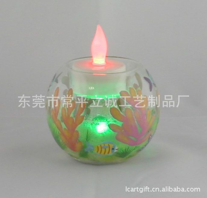 φ76xH60MM彩繪燭臺2