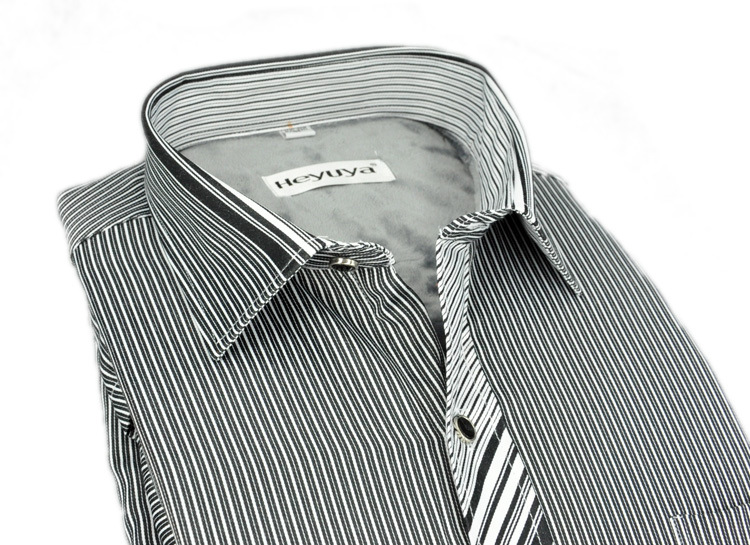 【<em>恒元</em>羊<em>男士</em>竖条保暖衬衫 <em>男士</em>长袖保暖衬衫