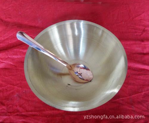 批发采购金属工艺品-宏发铜制品厂 供应铜碗 精