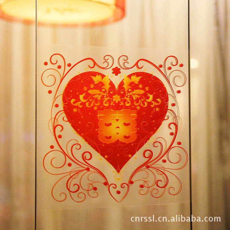 平安保险,汽车前挡标志静电贴,静电贴,年检贴 印