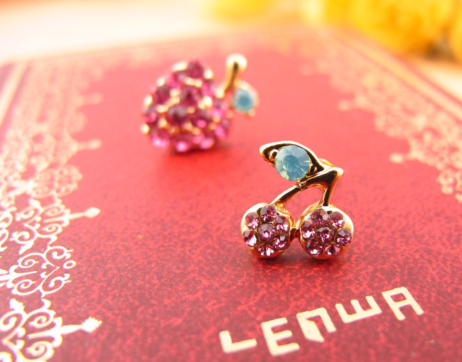 【E188 韩版耳耳批发 18K金保色电镀 防过敏 