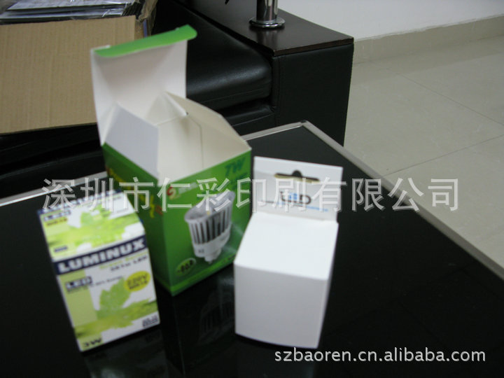 【深圳福永LED包装印刷厂长期订做LED包装盒
