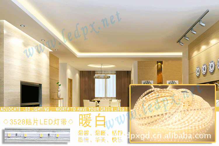 led灯带,英文名称叫led strip,这个产品的形状就象一根带子一样