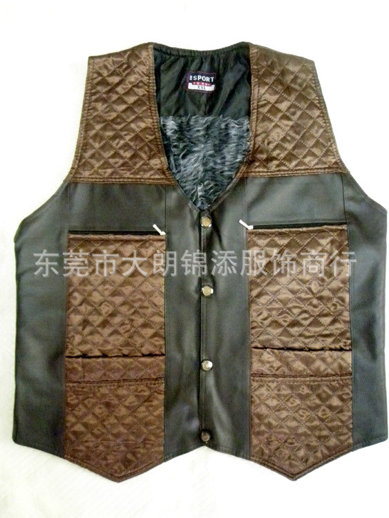 批发 <em>加肥加大羽绒棉马甲</em> 情侣马夹 坎肩 男女 