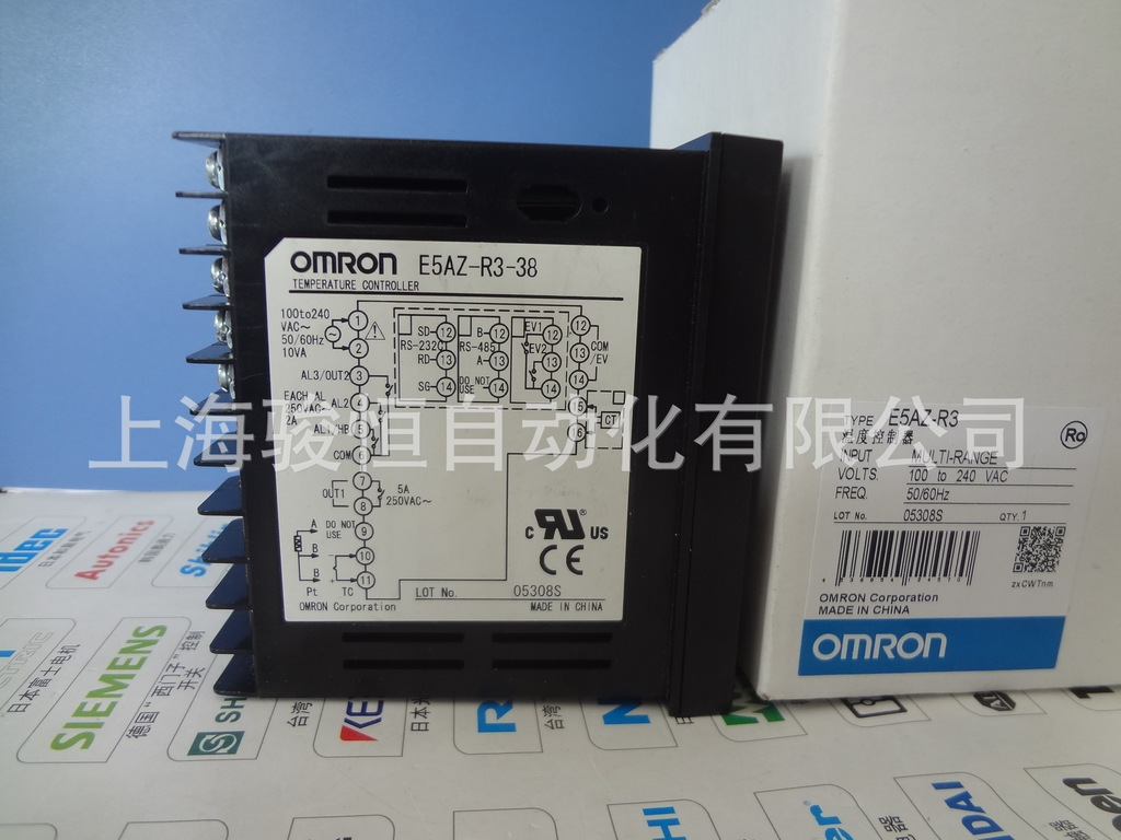 omron欧姆龙温控表 e5az-r3-38 温控器 温控仪