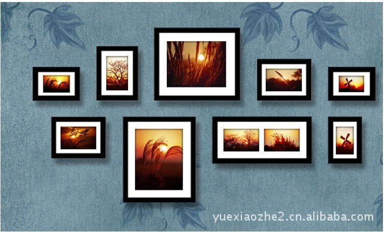 【9a框模板纸 相框墙照片墙模板纸 山东聊城 相