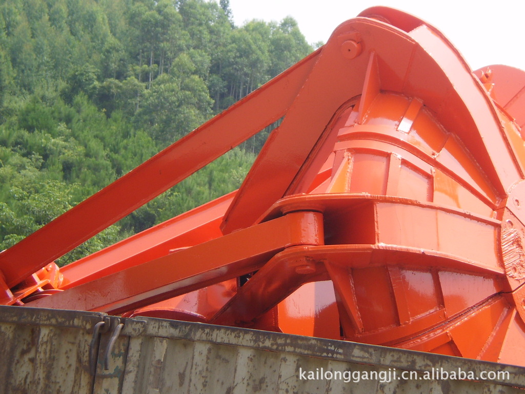 【广西红河里用抓石头六瓣抓斗】