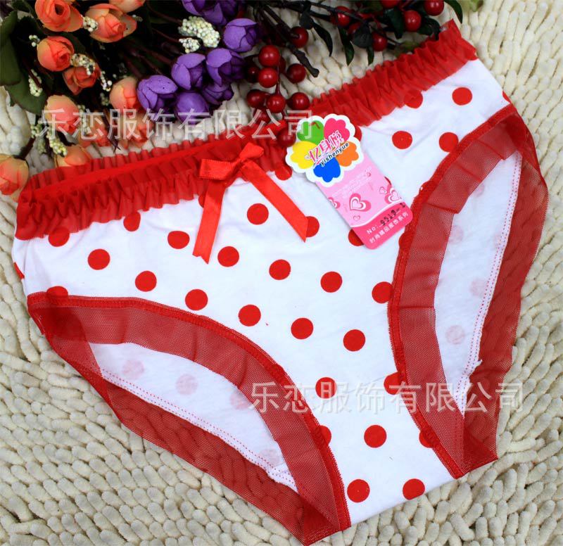 L9519-1感染款candy全棉内裤内裤女士少支原体与病毒性加大感染怎么办图片