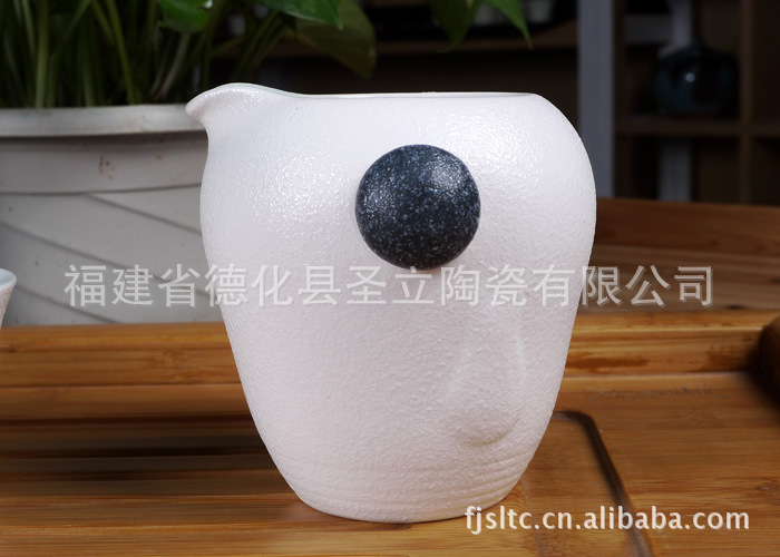 厂家直销 定窑茶具 玉雪玲珑 耕耘套组 高档陶瓷礼品 陶瓷礼品