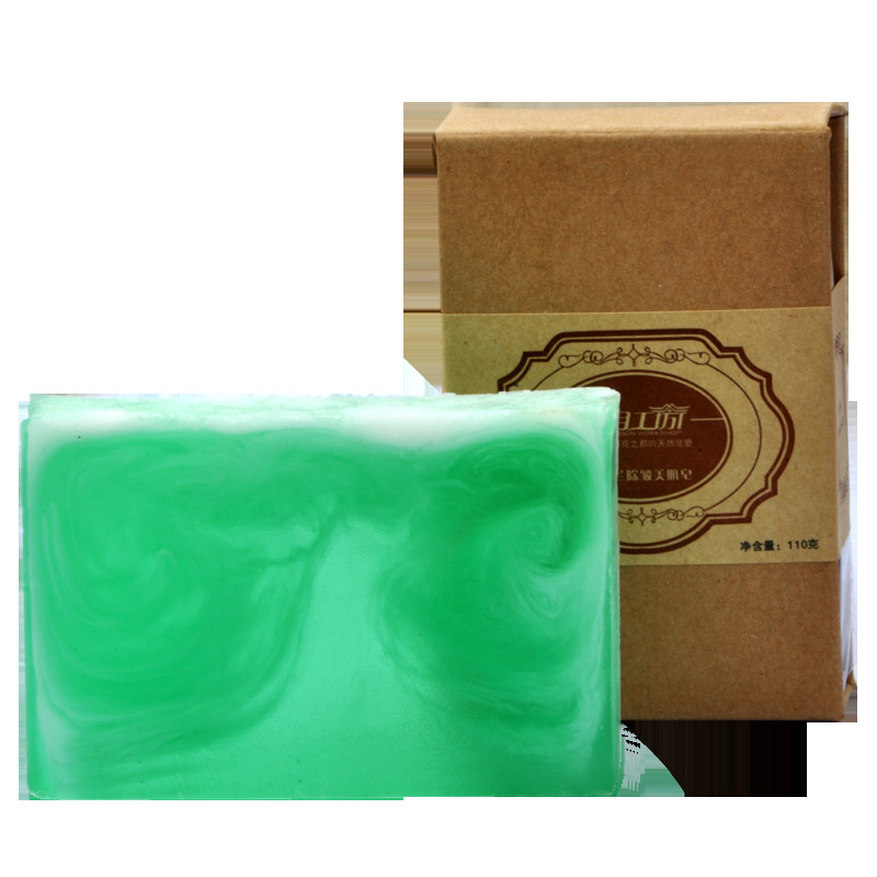 星月代理 长方形 品牌美容肥皂 橄榄活肤润颜 手