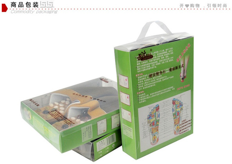 健汶保健鵝卵石按摩保暖拖鞋/毛絨拖鞋-咖啡色(42碼) #yphb-Y29159