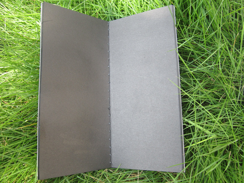 【宜美火星文个性黑卡小本本 黑卡车线本 可爱