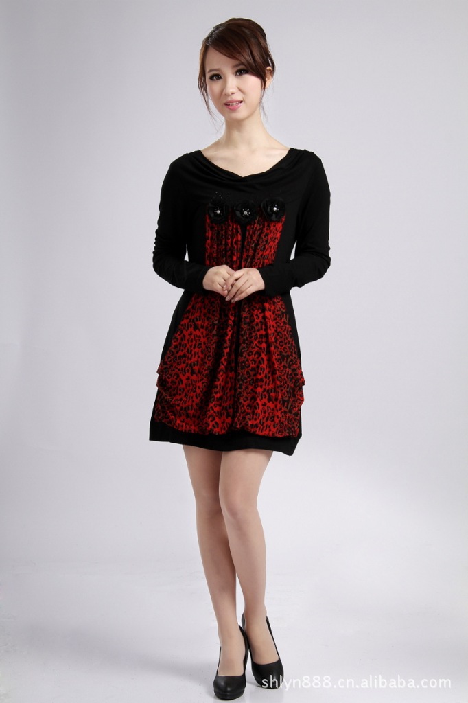 厂家直供2012新款 韩版大码<em>胖女人</em>女装 <em>长袖</em>春