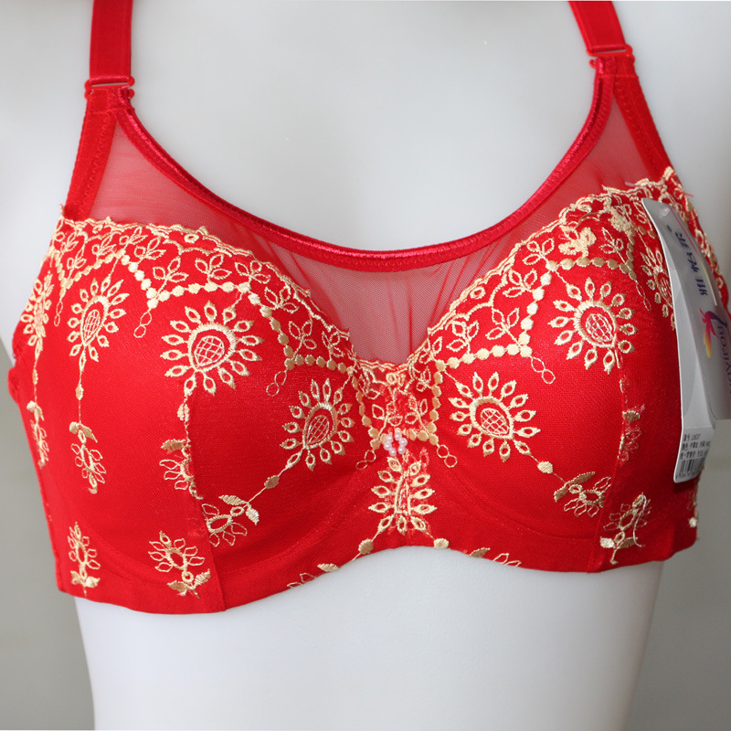 【<em>雅怡柔</em> L6637 中国红<em>文胸</em>】价格,厂家,图片,