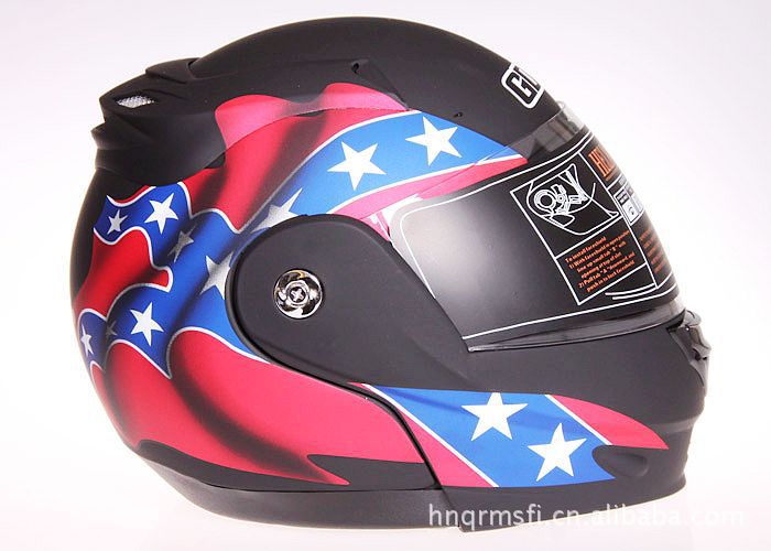 佳德士 头盔 摩托车 揭面盔 全盔 GDR 991-3 哑