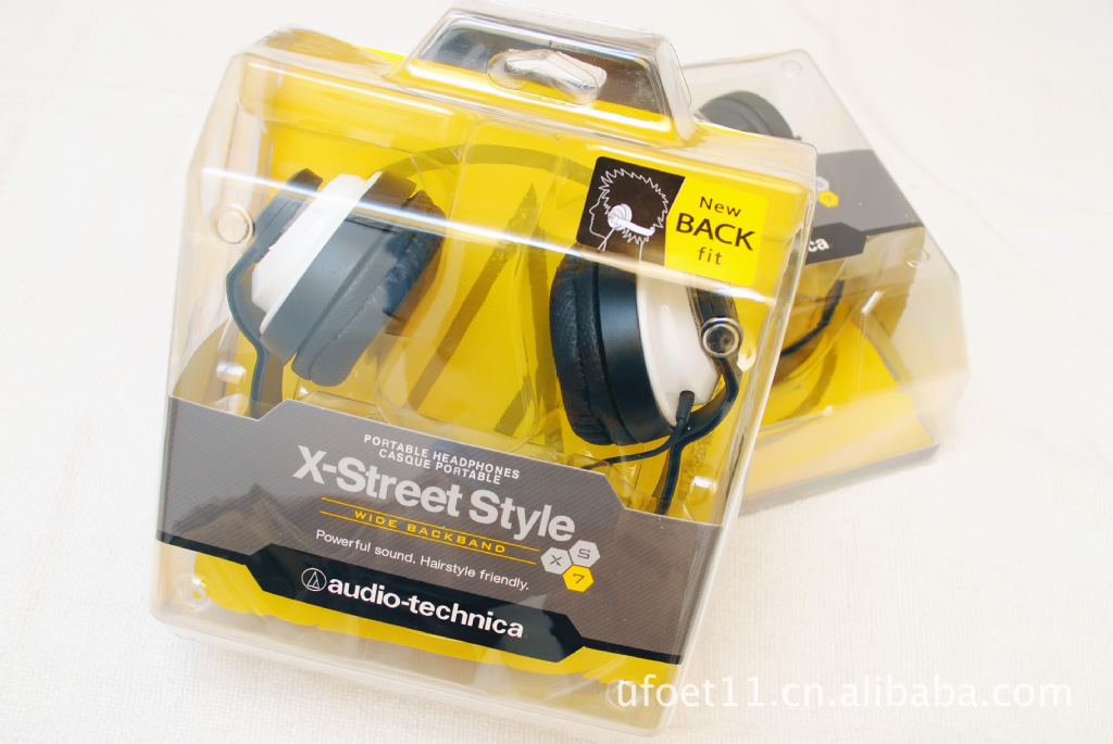 耳机-批发高仿铁三角ATH-XS7立体声低音头戴