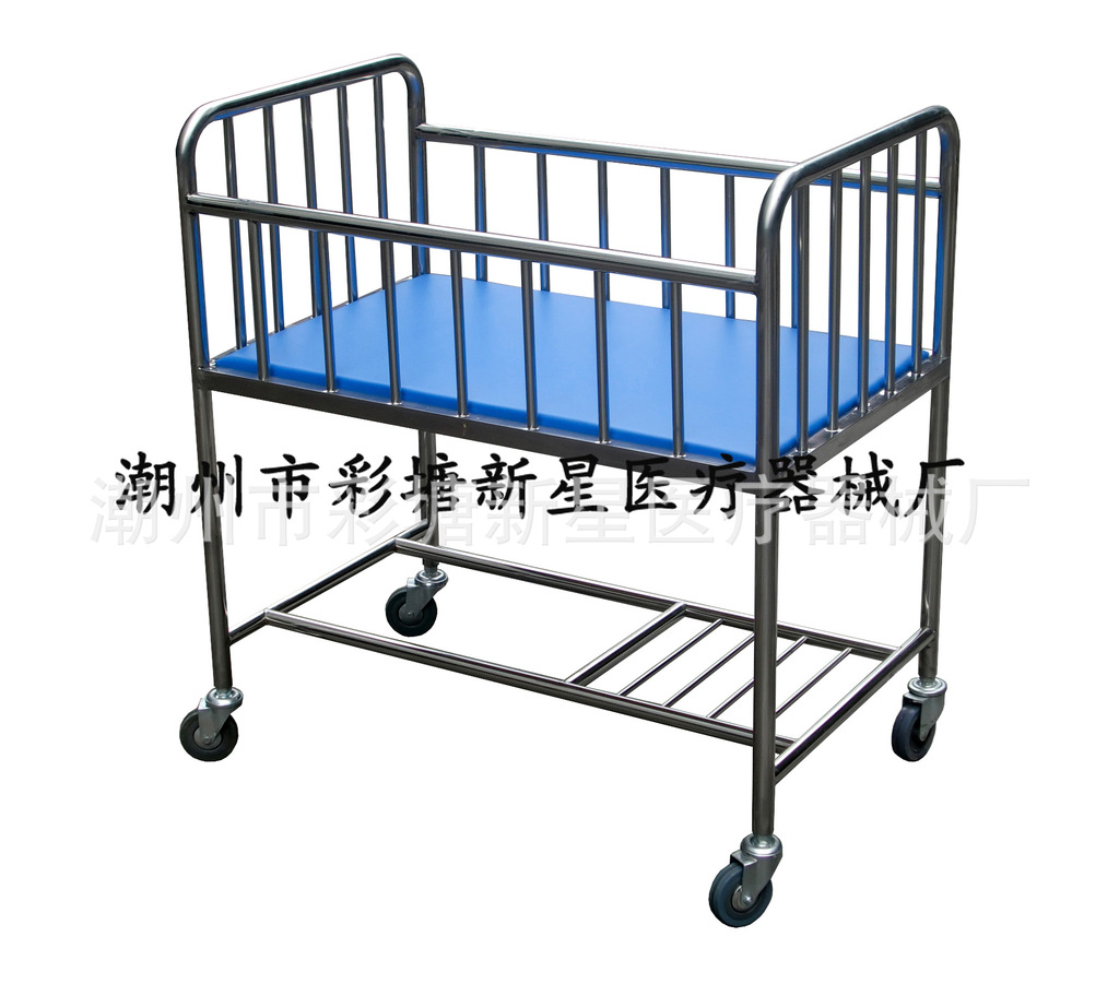 不銹鋼醫用嬰兒推車