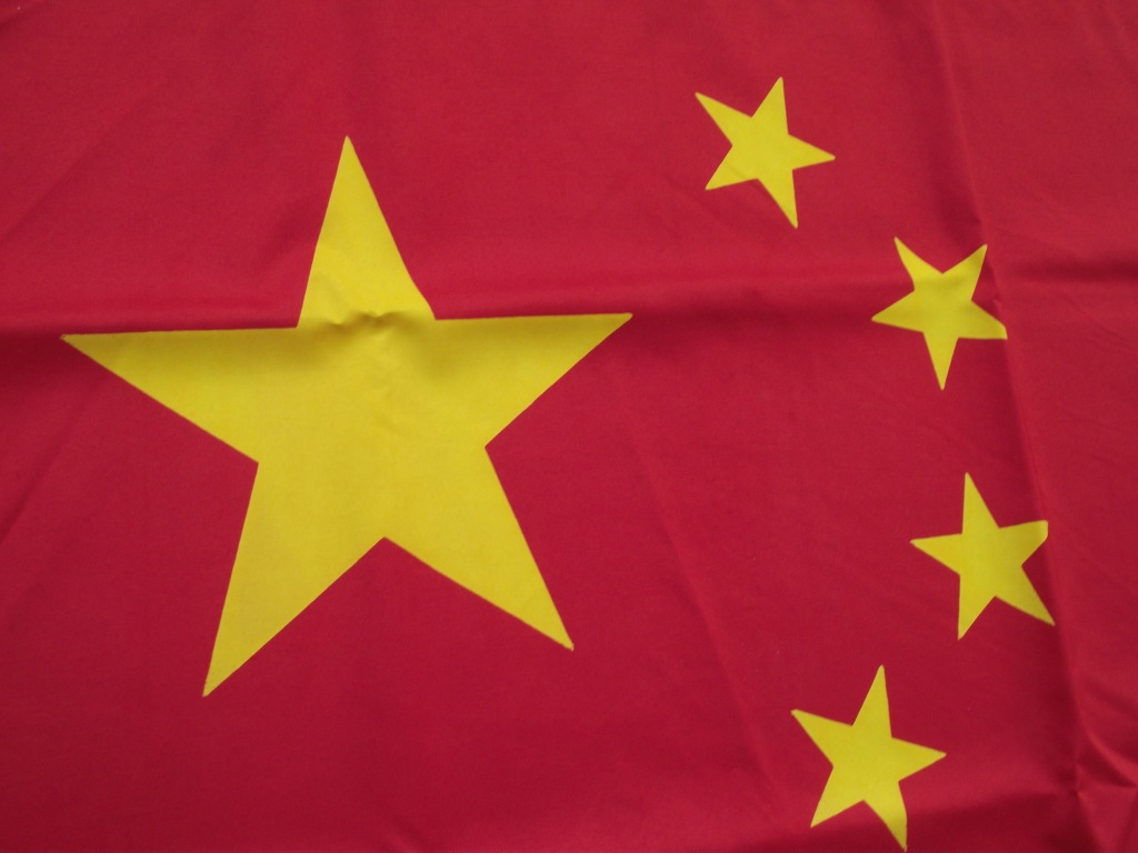 优质款 不防水春亚纺5号中国国旗