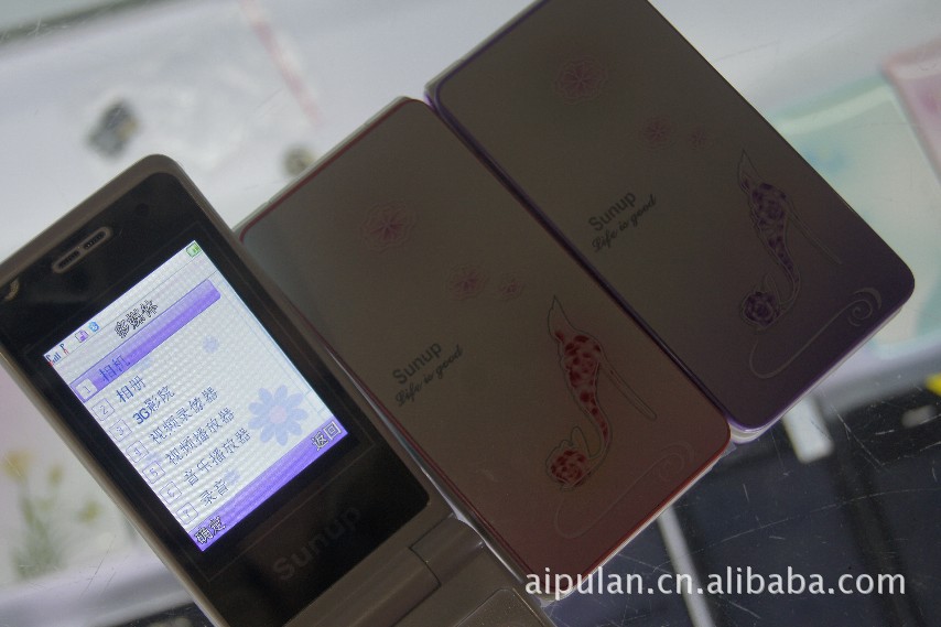 国产手机批发 三普cx618 时尚翻盖手机 3g影院 蓝牙 手机qq