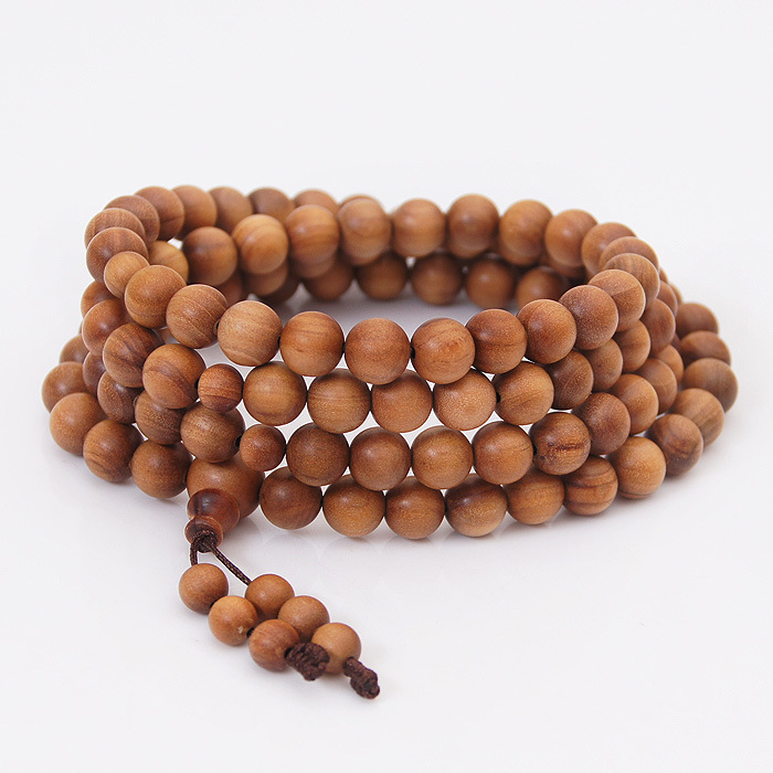 印度老山檀香佛珠手链 108颗8mm檀香手串念珠\/匀润油足 手可留香 图片_高清大图 - 阿里巴巴