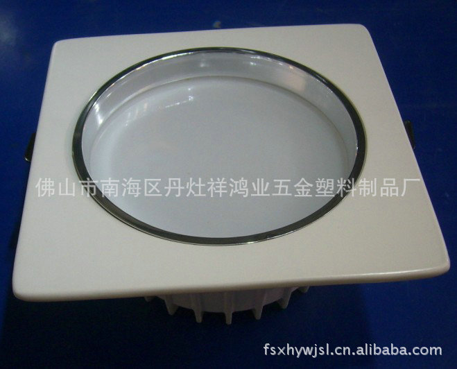 筒灯外壳厂家直销方形筒灯外壳 佛山筒灯外壳 筒灯外壳套件定制