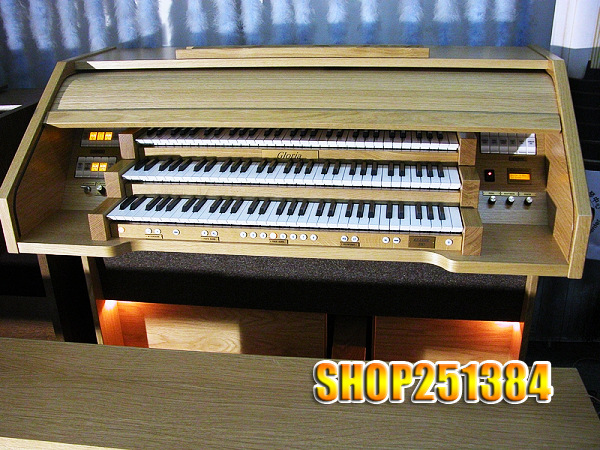 键盘类乐器-德国乐博三排键电子管风琴(巴赫 b