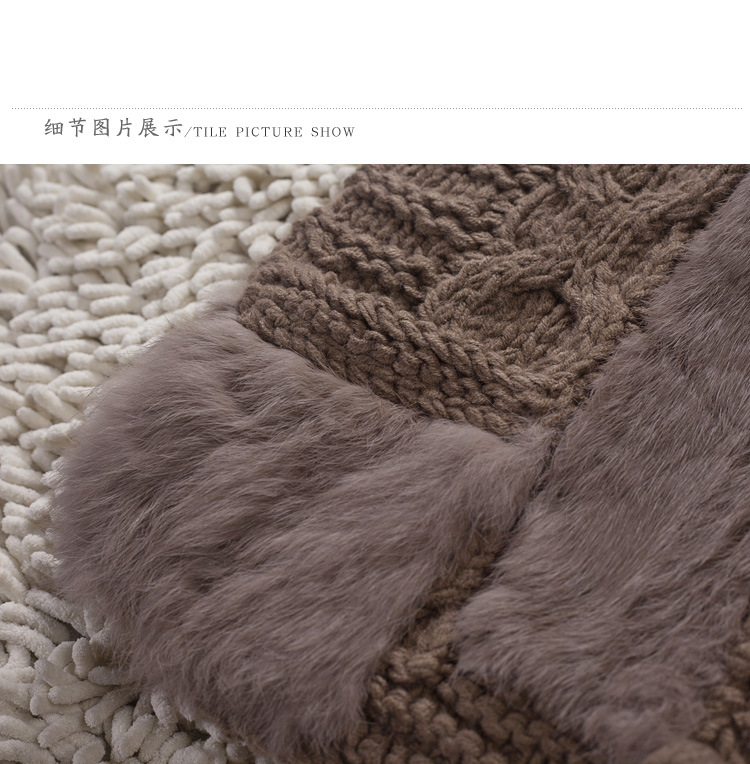 【毛呢<em>外套</em> 欧式优雅手工<em>勾</em>织羊毛<em>马甲外套</em>12