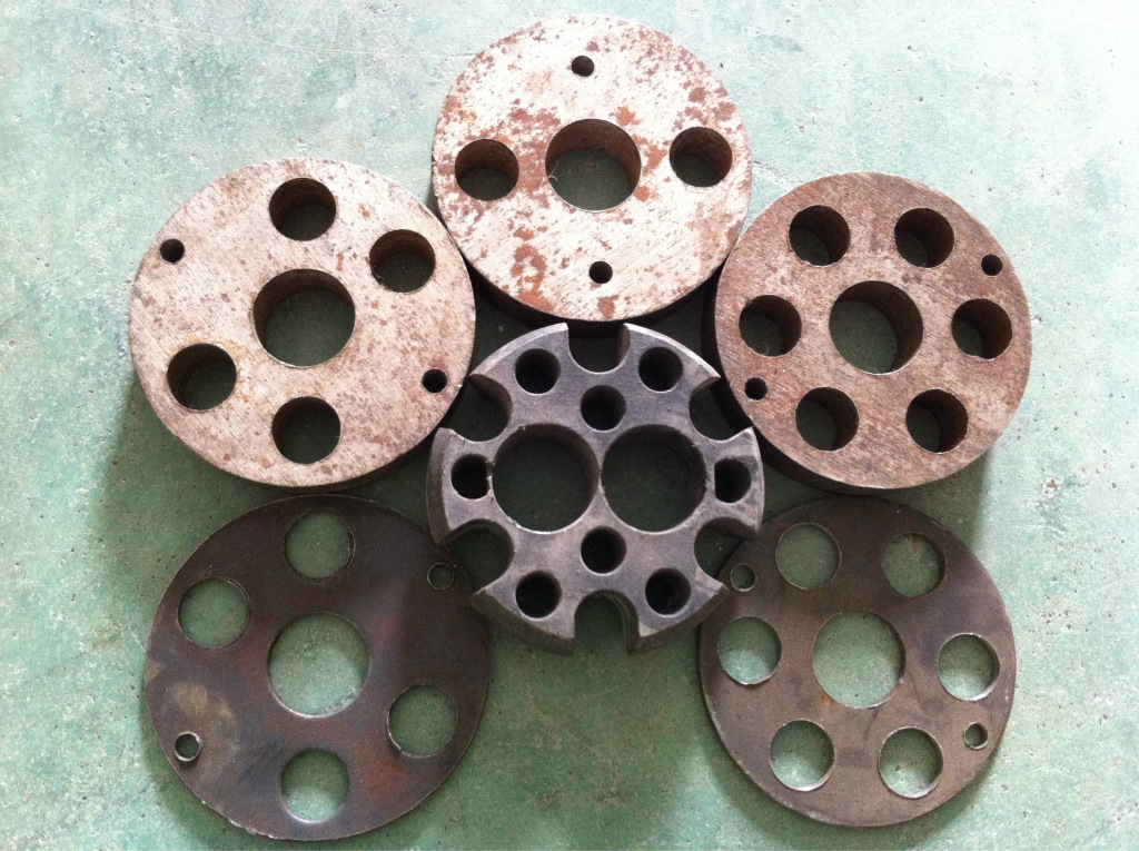 边坡加固专用扩张环,配套垫块,工作锚定做 6孔扩张环