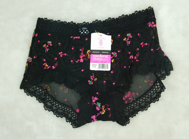 【低价<em>库存内裤批发</em> 蕾丝花边 电脑印花 0813#