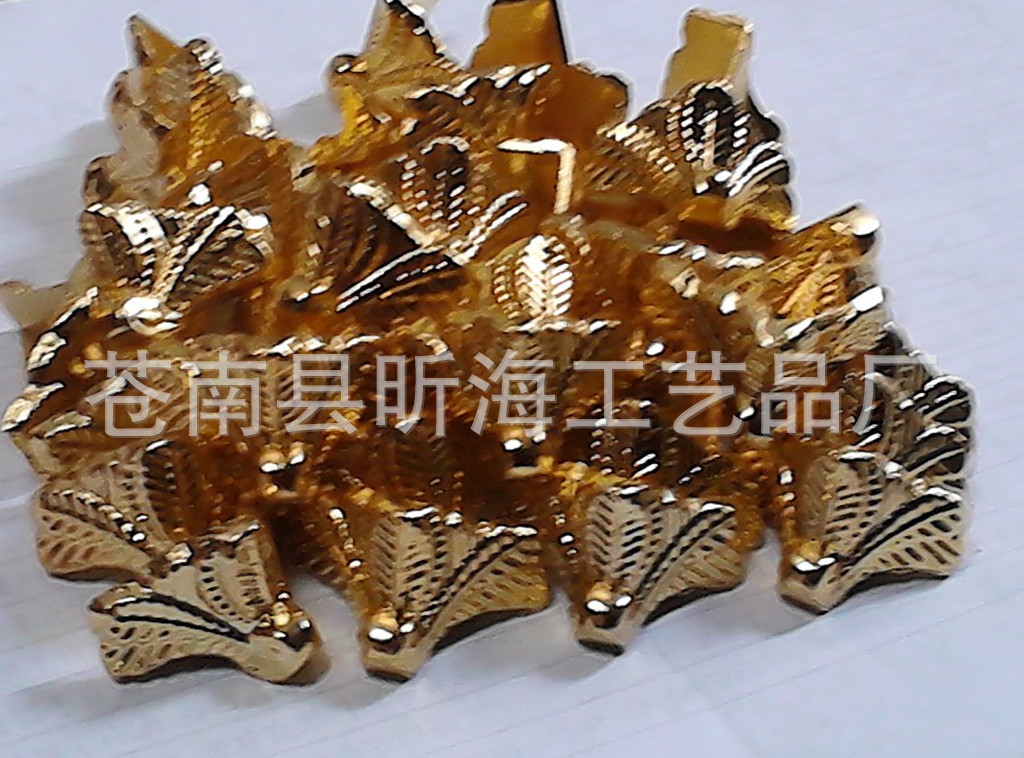 锌合金压铸 水晶底座 工艺品底座锌合金花角1