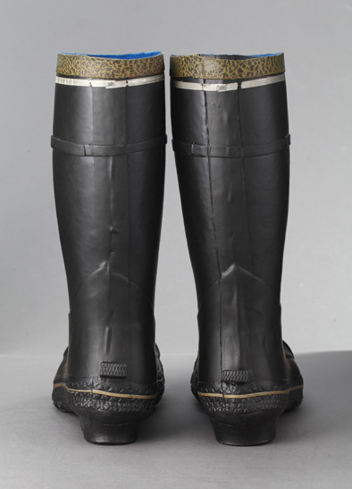 【多功能防护靴(黑色,黄色口条)】价格,厂家,图