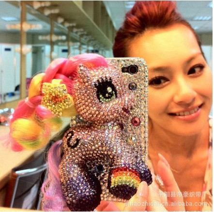 范冰冰吴佩慈杨幂同款 独角兽小马宝莉 手机贴