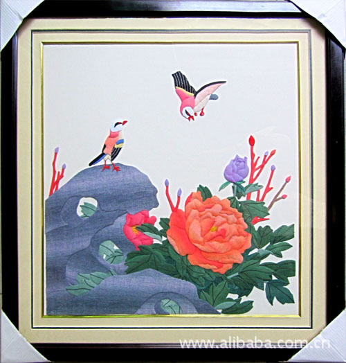 礼品 有框 布贴画成品 客厅卧室 茶花图片,包邮打折 家居装饰画挂画