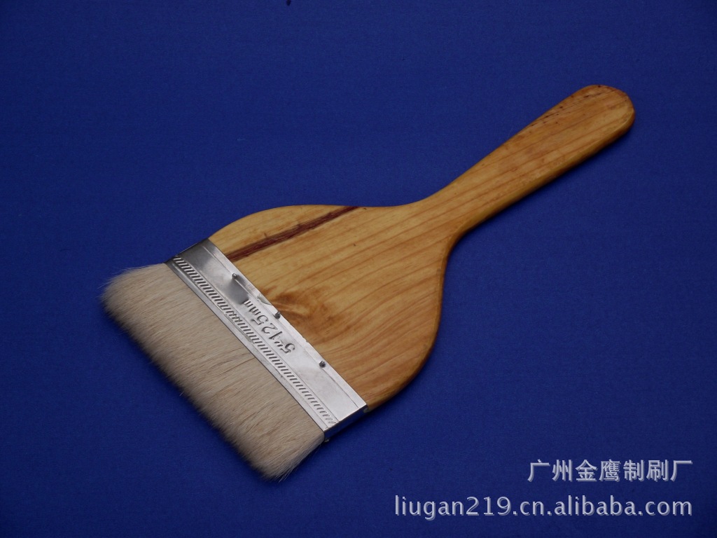 批发采购烧烤刷-金鹰2寸高档羊毛长板刷(毛长