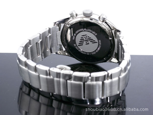 【礼品表阿玛尼AR5860手表 蓝宝石镜面 男士